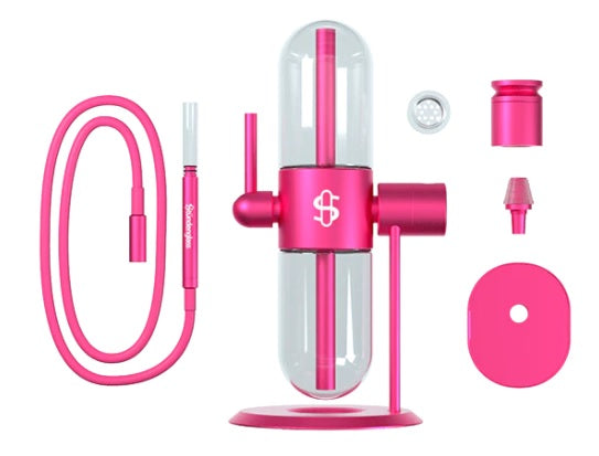Stundenglass Gravity Hookah V2 Pink Edition — Cachimba de Gravedad Rosa 🌸🌊 | Colombia