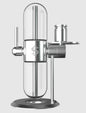 Stundenglass Gravity Hookah V2 Polished Silver — La Cachimba de Gravedad Viral 🌊 Edición Premium