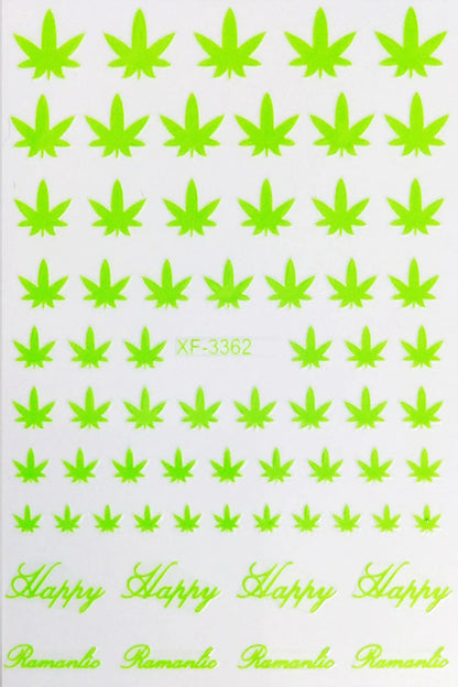 Stickers de Uñas 3D con Diseño de Hojas de Cannabis – Arte de Uñas Moderno y Colorido 🌿✨

Descubre estos stickers Cannábicos de uñas 3D premium , perfectos para expresar tu estilo único con diseños inspirados en