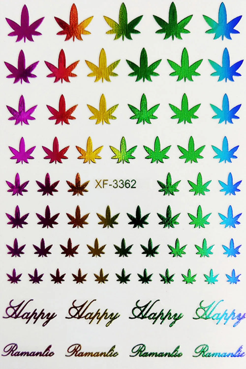 Stickers de Uñas 3D con Diseño de Hojas de Cannabis – Arte de Uñas Moderno y Colorido 🌿✨

Descubre estos stickers Cannábicos de uñas 3D premium , perfectos para expresar tu estilo único con diseños inspirados en