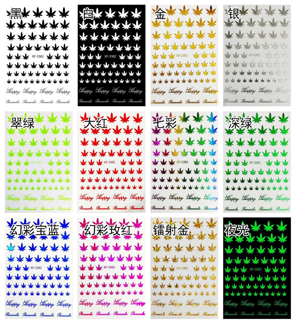 Stickers de Uñas 3D con Diseño de Hojas de Cannabis – Arte de Uñas Moderno y Colorido 🌿✨

Descubre estos stickers Cannábicos de uñas 3D premium , perfectos para expresar tu estilo único con diseños inspirados en