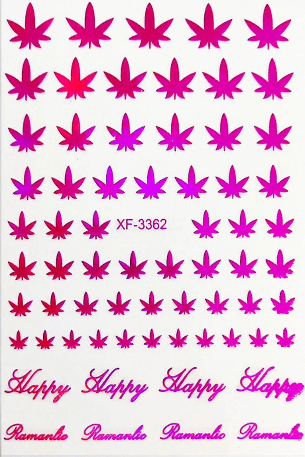 Stickers de Uñas 3D con Diseño de Hojas de Cannabis – Arte de Uñas Moderno y Colorido 🌿✨

Descubre estos stickers Cannábicos de uñas 3D premium , perfectos para expresar tu estilo único con diseños inspirados en
