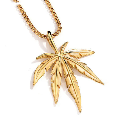 Collar con Colgante de Hoja de Cannabis – Joyería Unisex Inspirada en la Naturaleza 🌿

Descubre este collar premium con diseño de hoja de cannabis , perfecto para mujeres y hombres que buscan un estilo único y moderno