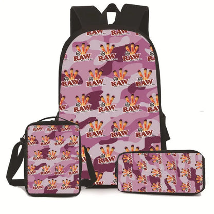 Set creativo de mochila, cartuchera y portador de porros – ¡Estilo y Originalidad en Cada Uso! 🌿🎨

Set perfecto para quienes buscan brillar con su personalidad en cada momento. Incluye bolsas multifuncionales: mochil