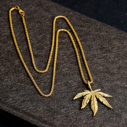 Collar con Colgante de Hoja de Cannabis – Joyería Unisex Inspirada en la Naturaleza 🌿

Descubre este collar premium con diseño de hoja de cannabis , perfecto para mujeres y hombres que buscan un estilo único y moderno