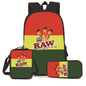 Set creativo de mochila, cartuchera y portador de porros – ¡Estilo y Originalidad en Cada Uso! 🌿🎨

Set perfecto para quienes buscan brillar con su personalidad en cada momento. Incluye bolsas multifuncionales: mochil