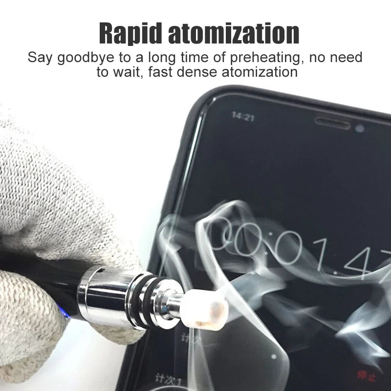 Vapeador para resina de cannabis - Pluma Atomizadora para Resina tipo Rosin🌟

¡La herramienta que necesitabas! Pluma atomizadora de resina tipo rosin 
🔧 Diseño inteligente: Portátil, versátil y fácil de usar.