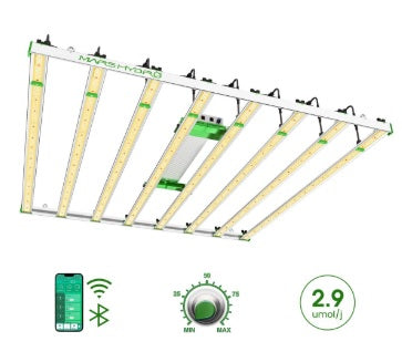 🌱 Marshydro FC-E8000 800W | Kit LED Pro para Cultivo Indoor 🔥