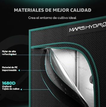 🌿 Marshydro Armario de Cultivo 100x100x180 cm | Indoor Pro ⚡
