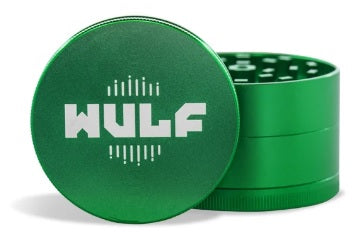 Grinder Wulf 4 Piezas 65mm — Aluminio Premium + Colector de Kief 🌿