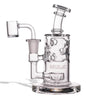 Wulf Glass Dab Rig Shift — Mini Rig Borosilicato + Banger 14mm 🔥 Setup Completo