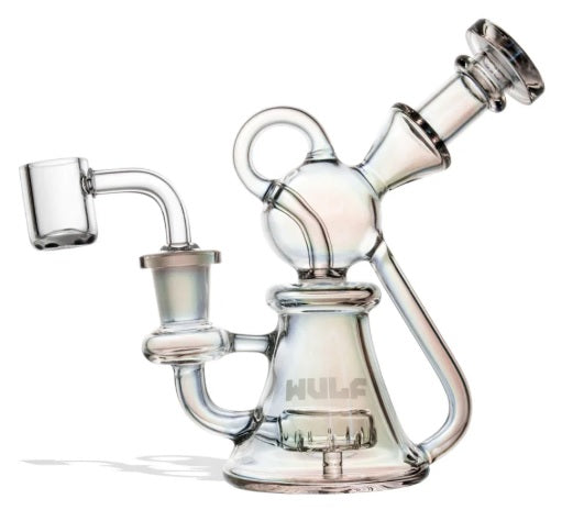 Wulf Glass Dab Rig Revo — Mini Rig Borosilicato + Banger 14mm 🔥